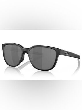 NEW-Oakley Men's Matte Black Sun Actuator Polarized W/case